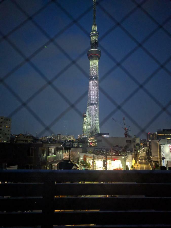 Hotel Amanek Asakusa Azumabashi Sky Tokio Exterior foto